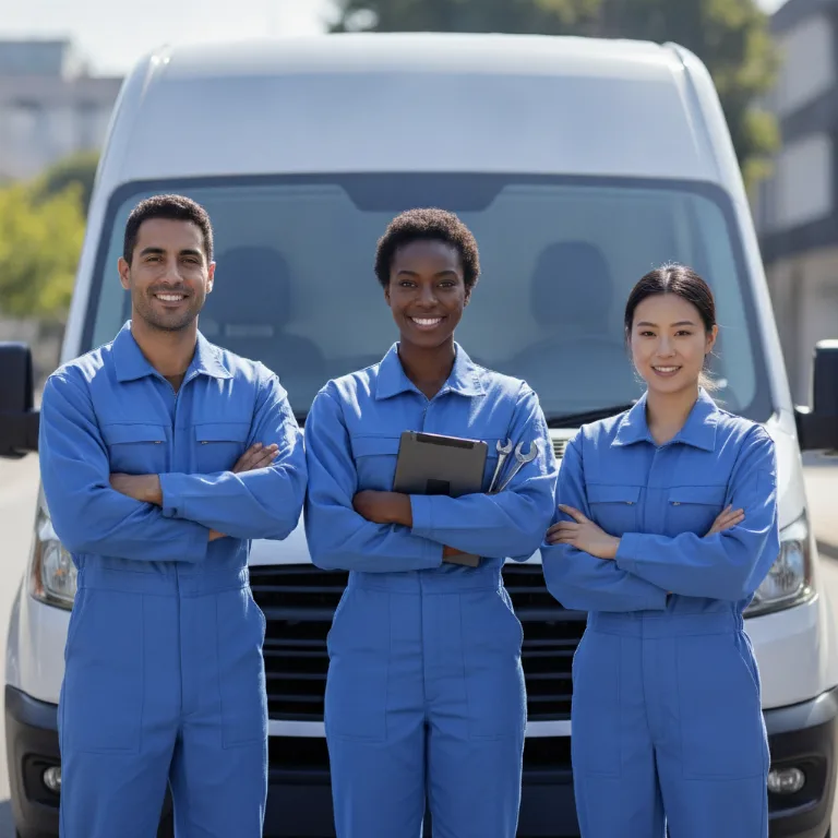 Garage team in Amsterdam-Zuidoost